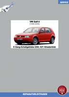 PDF VW Golf 4 (97-06) Reparaturleitfaden 6 Gang Getriebe 02M Allrad