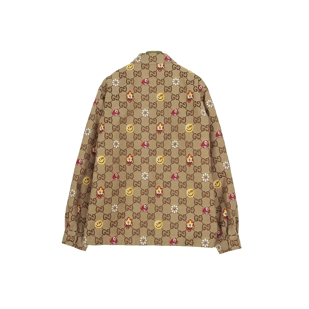 Giacca di tela Gucci Maxi GG 52 121055137