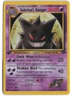 Sabrina's Gengar 29/132 Rare Gym Challenge Pokemon 1st Edition