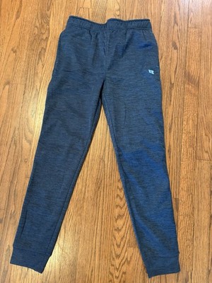 Boys Russell Blue Pants Size Large 14/16 Elastic Waist Pull On - Gently Worn