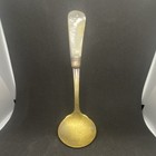 Sterling Silver (.925) Spoon with Mother of Pearl Handle Single Flatware Piece — photo 2