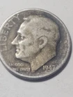 1947 D Roosevelt Dime 10C Silver
