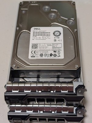 Dell EMC 8TB SAS 12Gbps 7.2K 3.5'' Enterprise HDD Toshiba MG06SCA800E w/ Tray