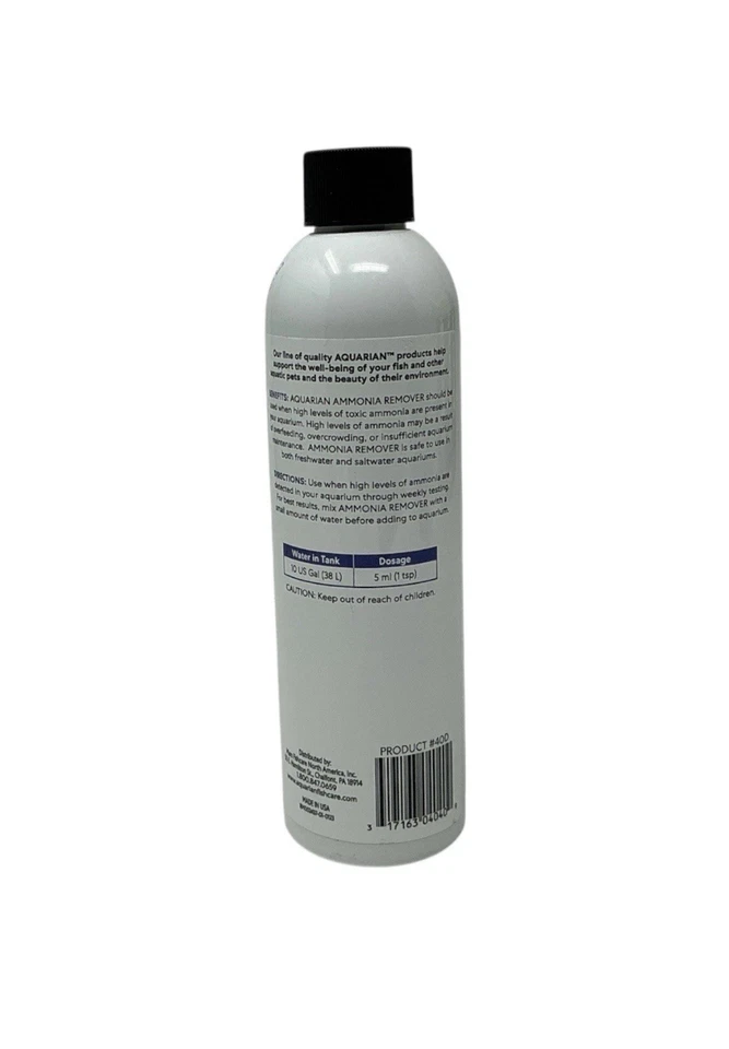 Aquarian Ammonia Remover 8 oz From the makers of EPI ( 1 Bottel ) - Image 3 of 3