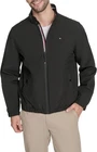 Tommy Hilfiger Men's Harrington Jacket Black S M L XL NWT Zip Bomber
