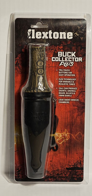 Flextone Buck Collector Plus -Tru-Touch Button Deer Call 2 Tone Doe Or Fawn