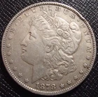 Better Date 1878-P Morgan Silver Dollar - 2nd Reverse (7 Tail Feathers) - XF