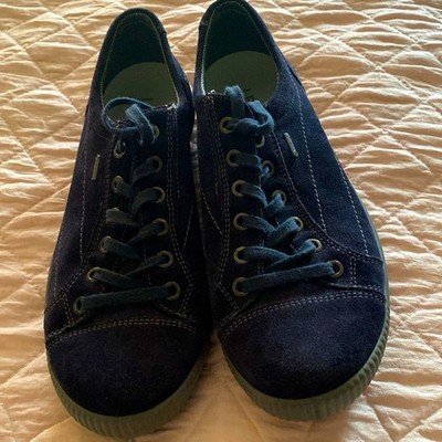 Indigo Blue Legero Tanaro Sneakers Gortex