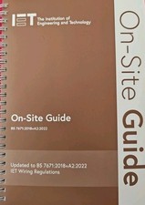 On-Site Guide Amendment 2 BS 7671:2018+A2:2022 9781839532276