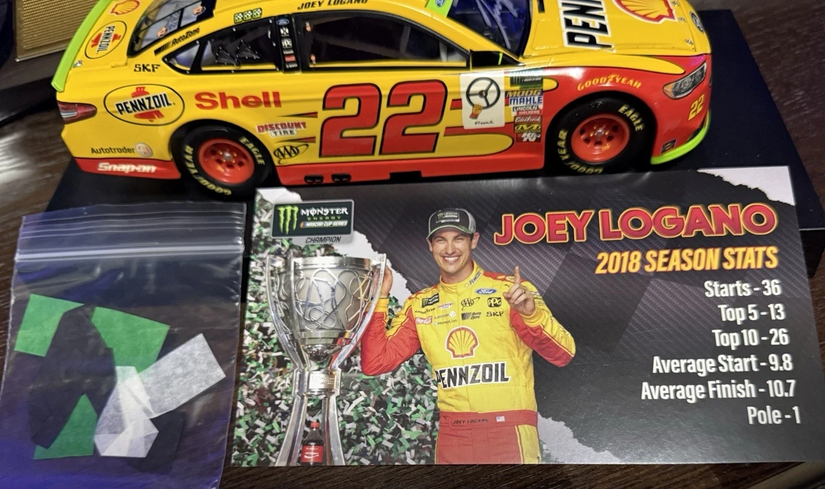 Lionel Joey Logano NASCAR Diecast Racing Cars for sale | eBay