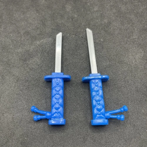 Vtg 1992 TMNT Mutations Mutatin' Leonardo  Weapons Set Leo Katana PARTS T92