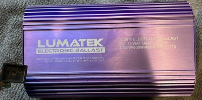 Lumatek 1000w Digital Ballast 120v/240v Dimmable 400w/600w/1000w/1000w SL