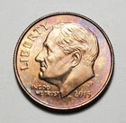 TONED 2015 P ROOSEVELT DIME #P2057