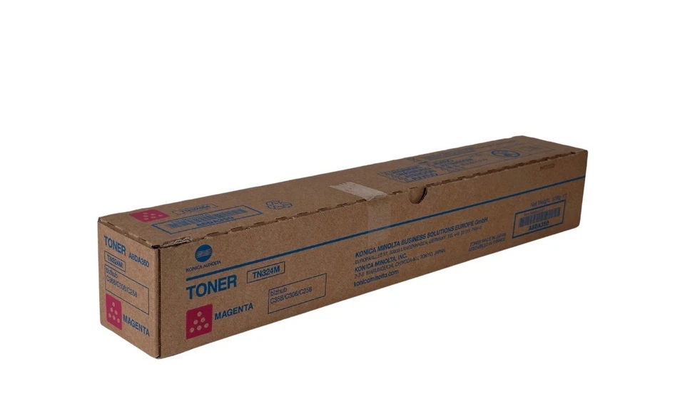 Konica Minolta TN-324 A8DA350 Cartouche de toner Magenta authentique original B - Photo 1/1