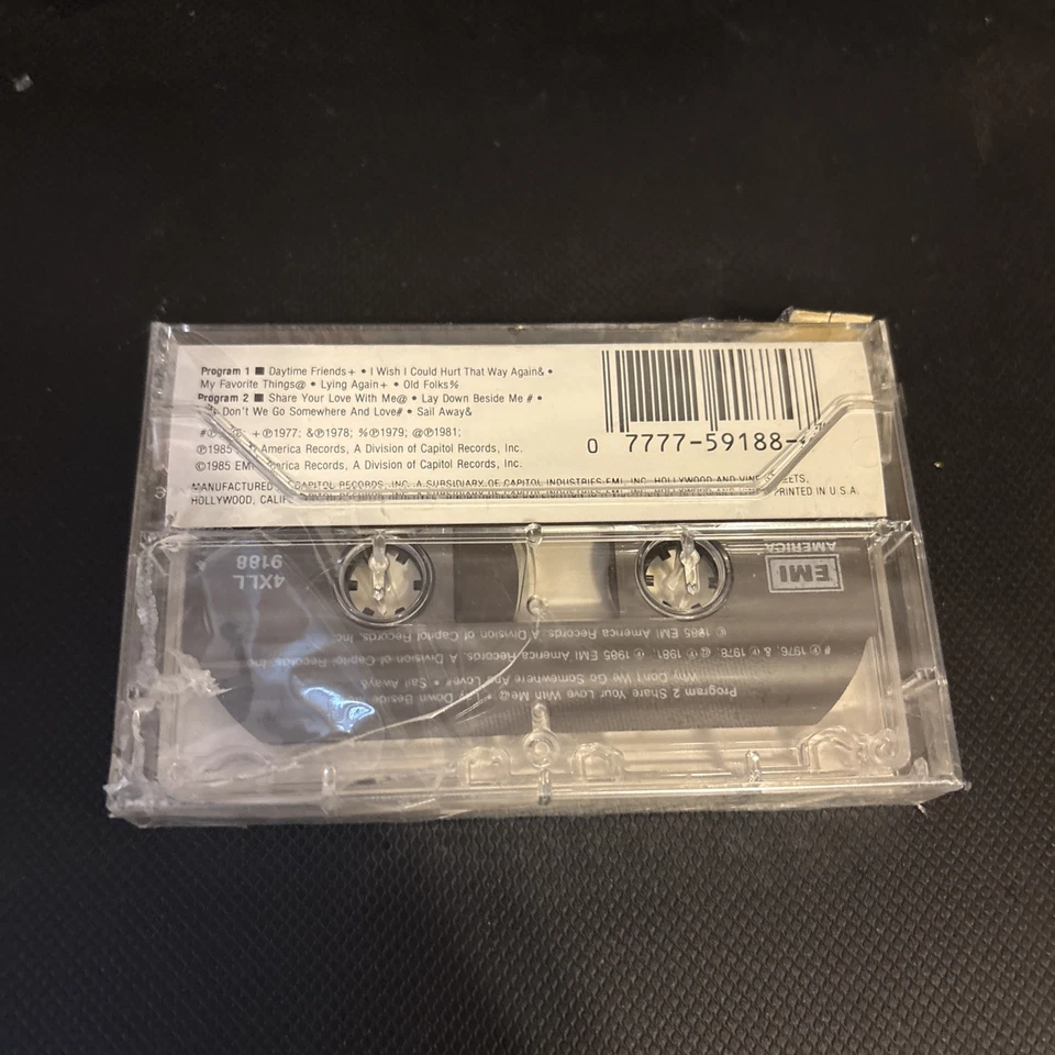 Kenny Rogers Love Songs Cassette 1985 EMI America - Image 2 of 2