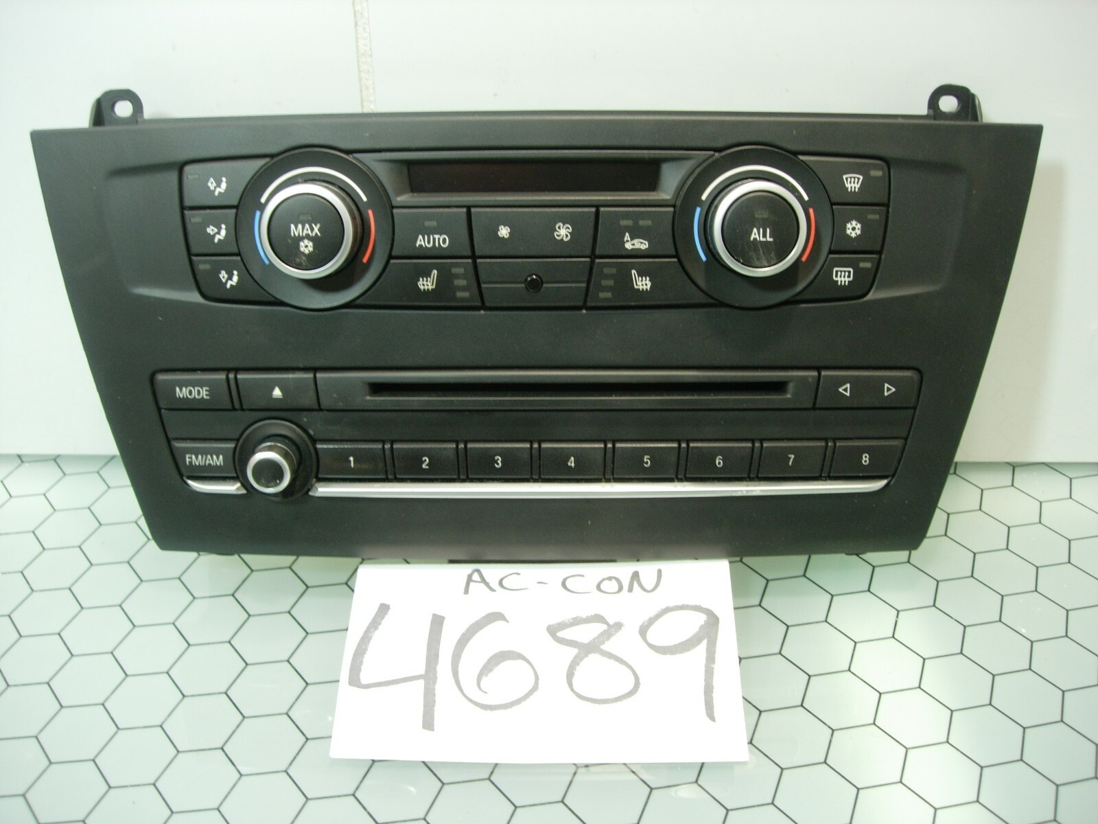 2013 BMW X3 AC and Heater Control Used Stock #4689-AC 