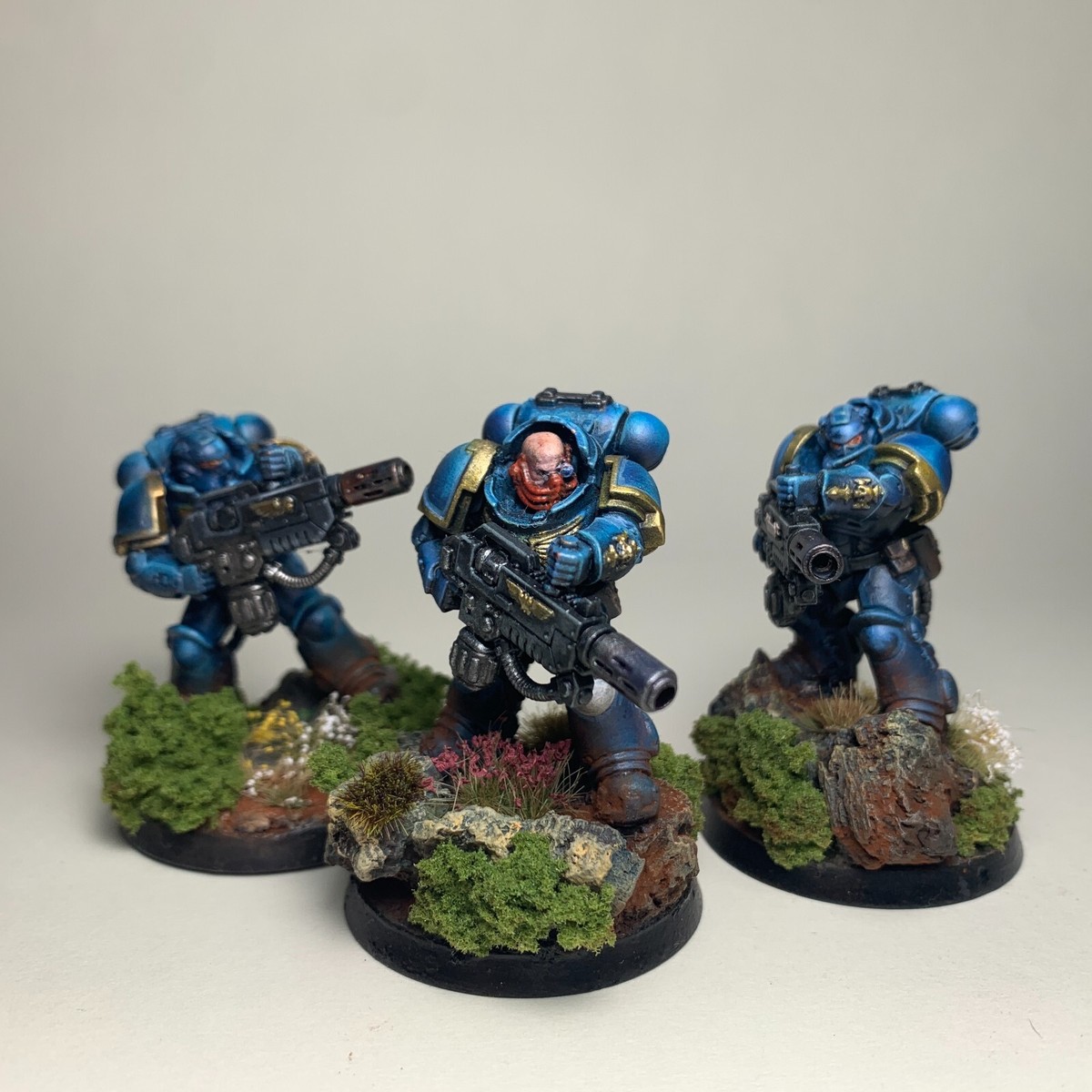 ミリタリー Warhammer 40,000 Primaris Eradicators SPACE MARINES 5 Primaris Eradicators #1 WELL PAINTED