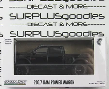 2024 Greenlight 1:64 LIFTED Black 2017 DODGE RAM 2500 POWER WAGON Pickup 51582-B