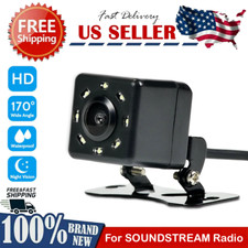 Backup Camera IR Night Vision Rearview Mount Universal for SOUNDSTREAM Car Radio  			