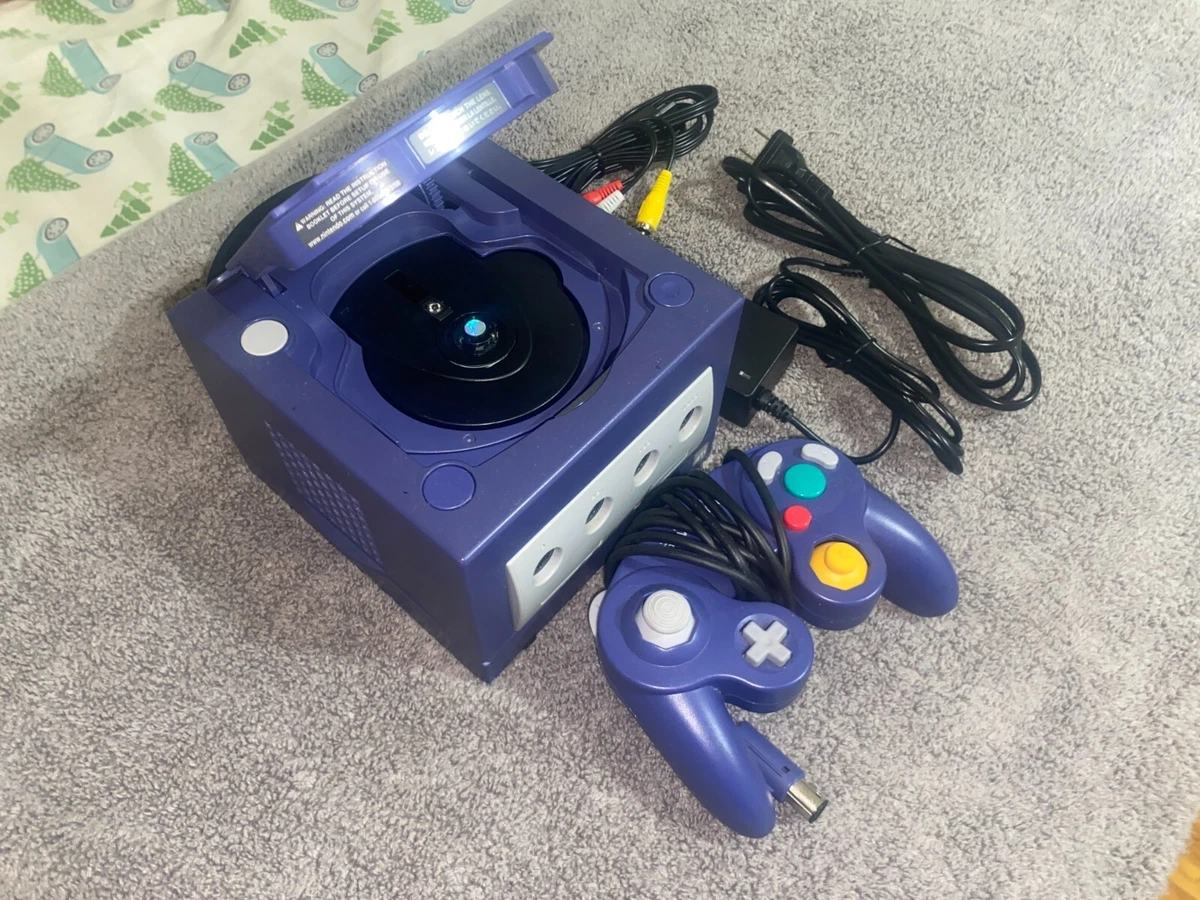 Higgins kontrollere Hvad angår folk Nintendo Gamecube Console - Purple | eBay