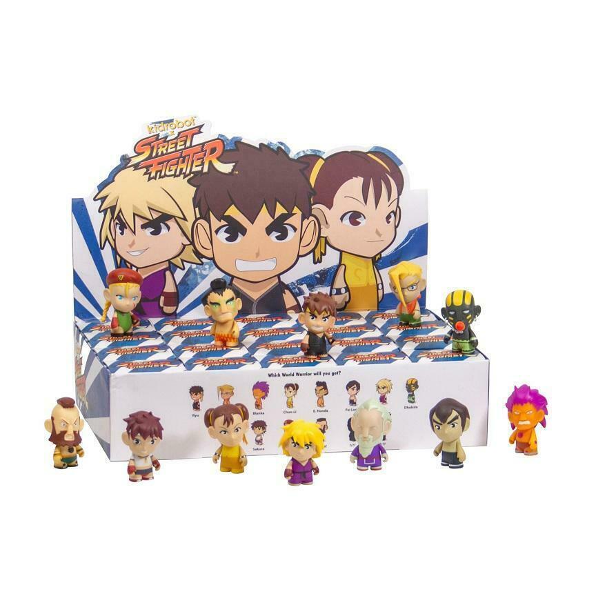 KIDROBOT STREET FIGHTER SERIES 2 MINI VINYL FIGURE BLIND BOX