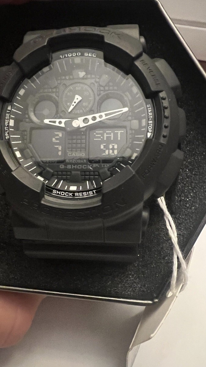 Ｇ-SHOCK 5081 JA GA-100BNR-1AJF GA100BNR-1A | G-SHOCK ANALOG-DIGITAL Black | CASIO