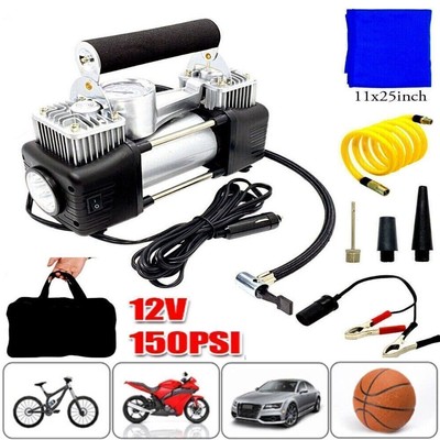 150 PSI Heavy Duty Electric Car Truck Van Tyre Tire Inflator Air Compressor Pump