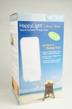 Verilux HappyLight Liberty 10K Natural Spectrum Energy Lamp VT20 Spectrum Health