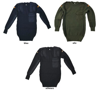 Original Bundeswehr BW Pullover Strickpullover Arbeitspullover