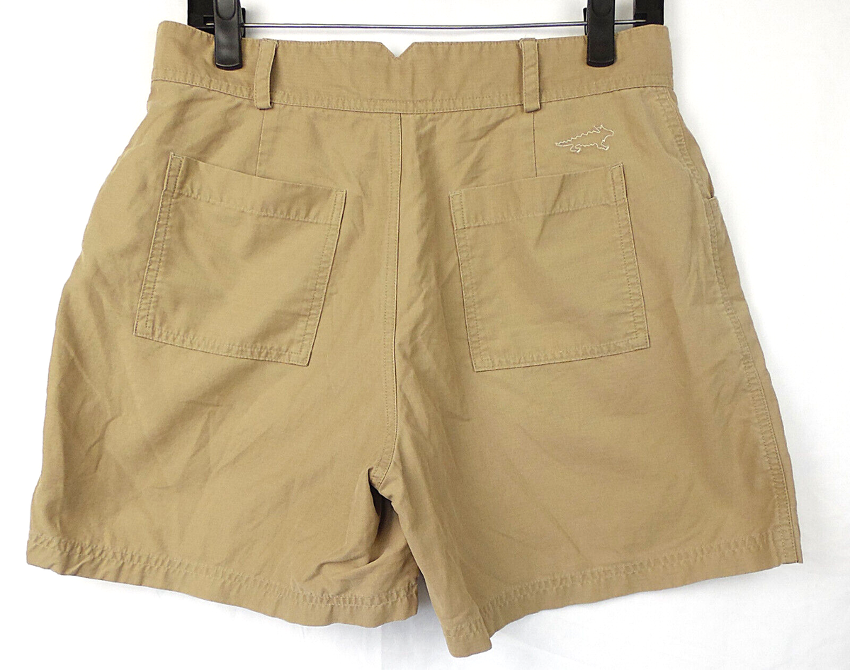 Horny Toad Tan Brown Cotton/Nylon Casual 4 Pocket Utilty Shorts 10