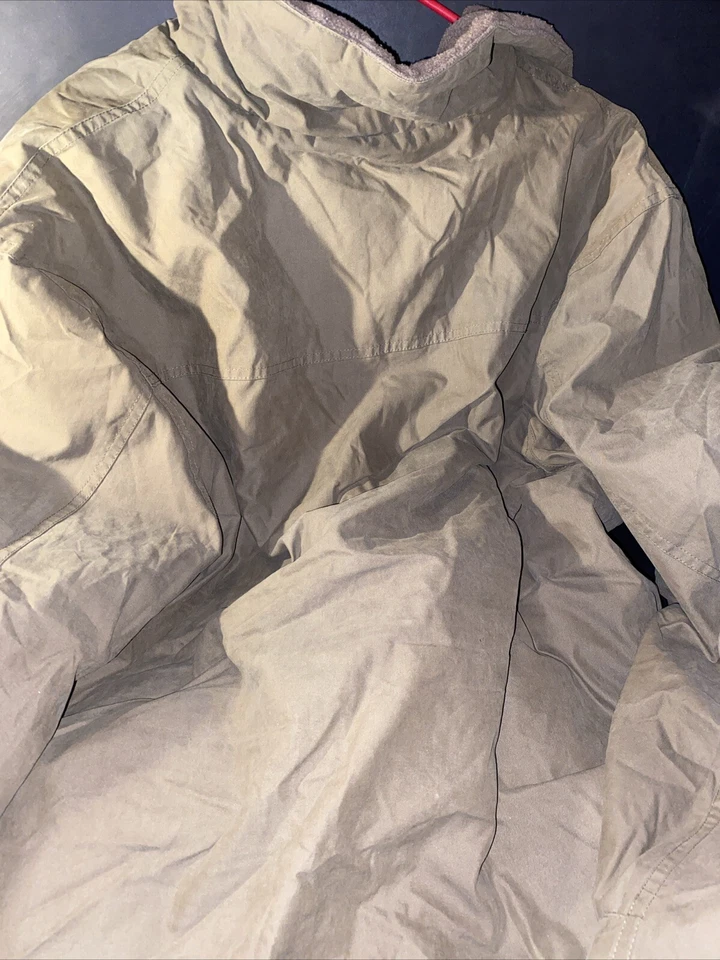 Perry Ellis Portfolio Microfiber Full Zip Long Sleeve Brown Jacket Size 2XL - Image 4 of 4