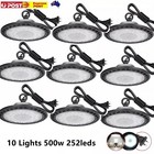 <!--F#f_0-->10x 500W UFO LED High Bay Lights Industrial Workshop Warehouse Factory Lamp Shed<!--F/-->