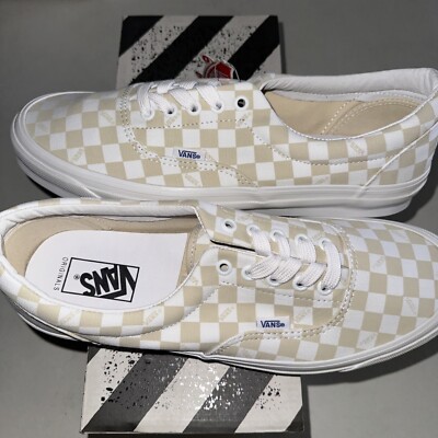 Vans Vault OG Era LX Cream Blk Syndicate Blends Wtaps DEFCON Japan Box  Logo