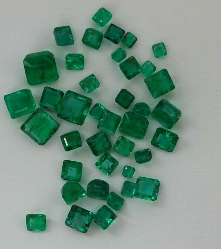 Natural Zambian Emerald Asscher & Octagon, Deep Green colour, Per Piece #888 - Picture 4 of 22