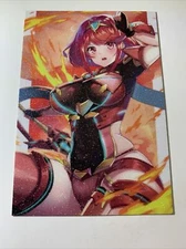 Pyra Hot Power Xenoblade Chronicles Sexy Goddess Anime Doujin Art Card Rare Girl
