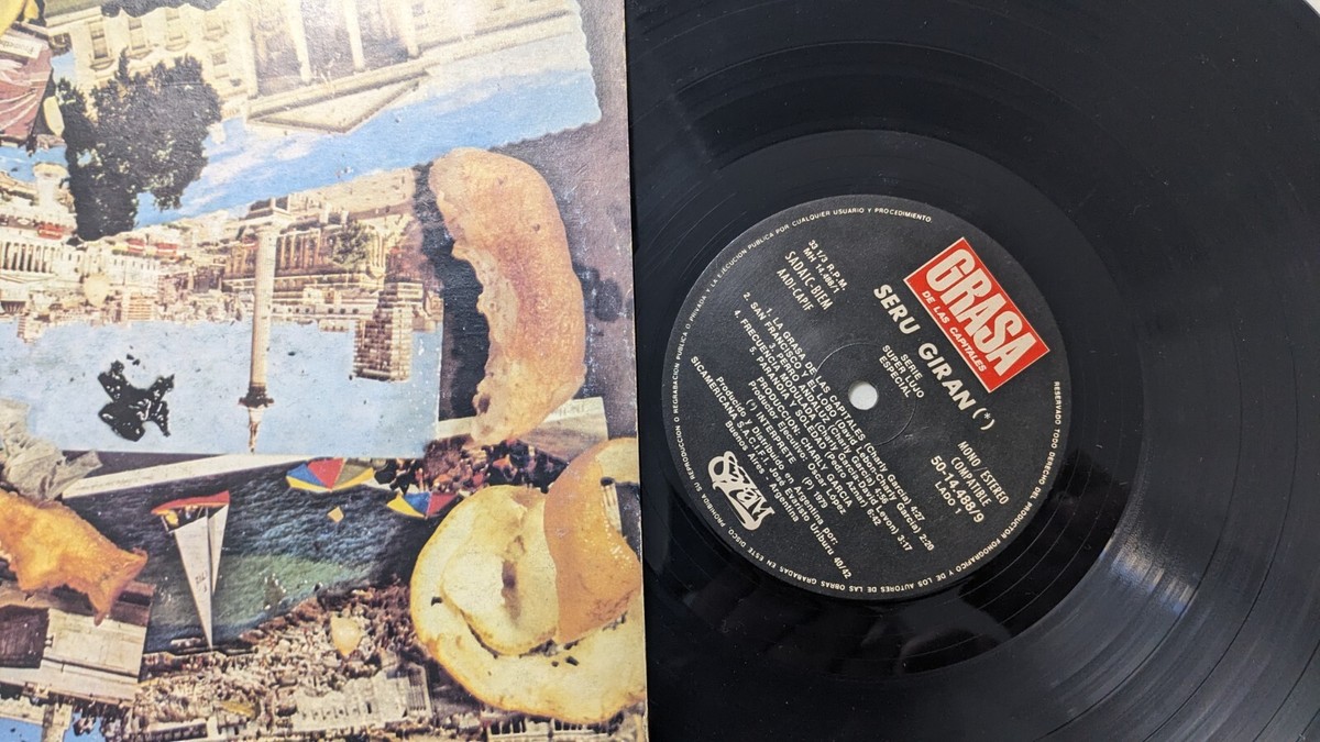 Serú Girán ‎– Grasa De Las Capitales ARGENTINA PROG LP