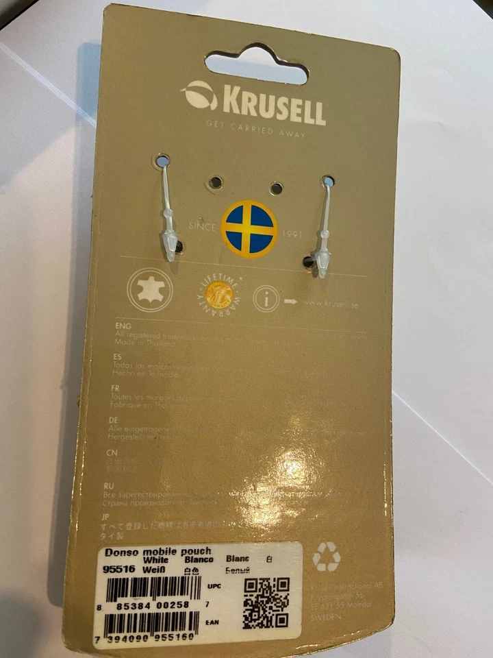 Nokia E71, Samsung C5220 Krusell Universal Deslizable/Deslizable Donso Funda Móvil Foto 2 de 2