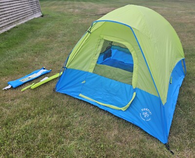 Firefly Youth Camping Tent 2 Person 72''x72''x44'' Carry Bag Bug Mesh Easy Setup