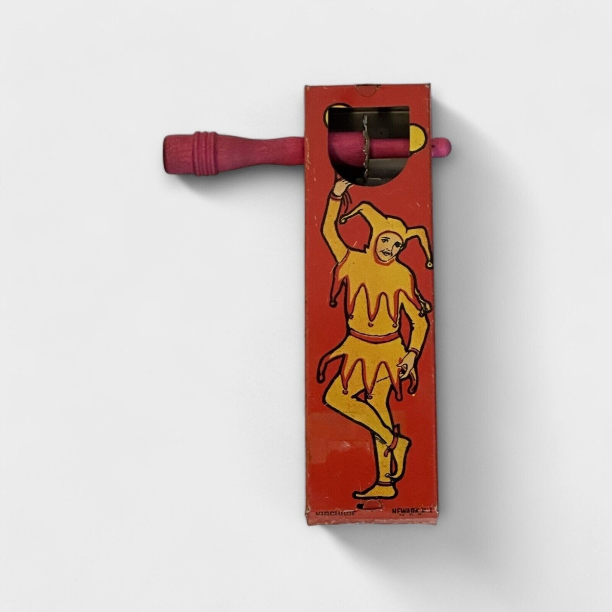 A Group Of Vintage And Modern Tin Toys, Including A U.s. Metal Toy Mfg. Co. Jester Noise Maker