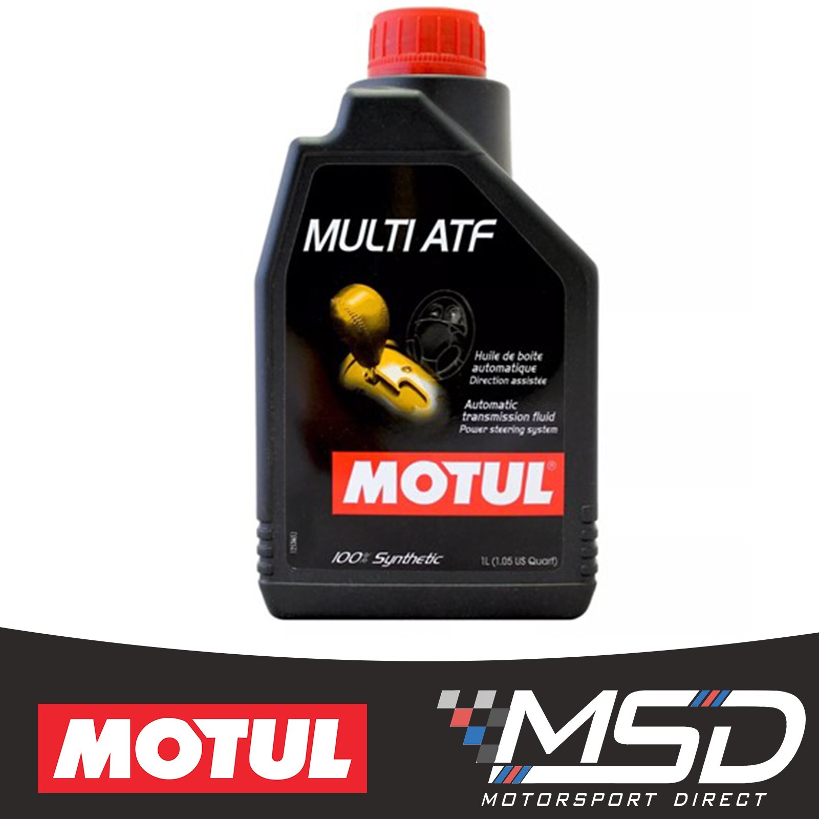 Motul Multi ATF Fully Synth Automatic Transmission & Steering Fluid - 1 Litre 1L