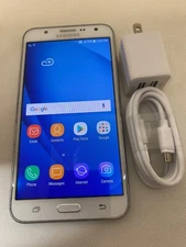 Samsung Galaxy J7 (2016) SM-J700T1 T-Mobile/  16GB White -Used Fair