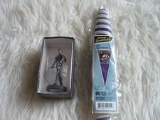 loot crate ZBOX CATWOMAN BUNDLE EAGLEMOSS FIGURE DC BOMBSHELLS 30X12 FELT PENNAN