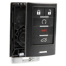 Key Fob Remote Shell Case Replacement for Cadillac CTS STS M3N5WY7777A