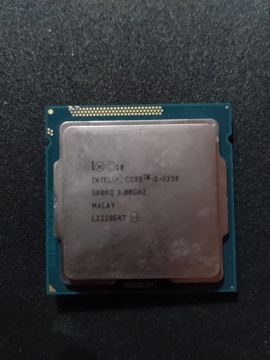 Intel Core i5 I5-3330 3 GHz 4 LGA 1155 Processore BX80637I53330 Intel Core i5 I5-3330 3 GHz 4 LGA 1155 Processore BX80637I53330