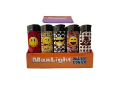 50 Cigarette Wholesale Disposable Lighters Pack Of 50 with Stand