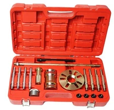 18 Pc Heavy Duty Wheel Hub Puller Brake Drums Drive Shaft Removal Tool Set
