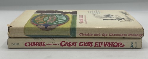 Charlie and the Chocolate Factory & Charlie and the Great Glass Elevator Books - Picture 3 of 19