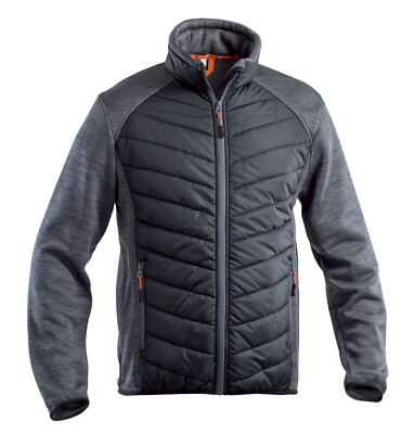 Giubbotto con interno felpato slim fit imbottito lavoro tempo libero