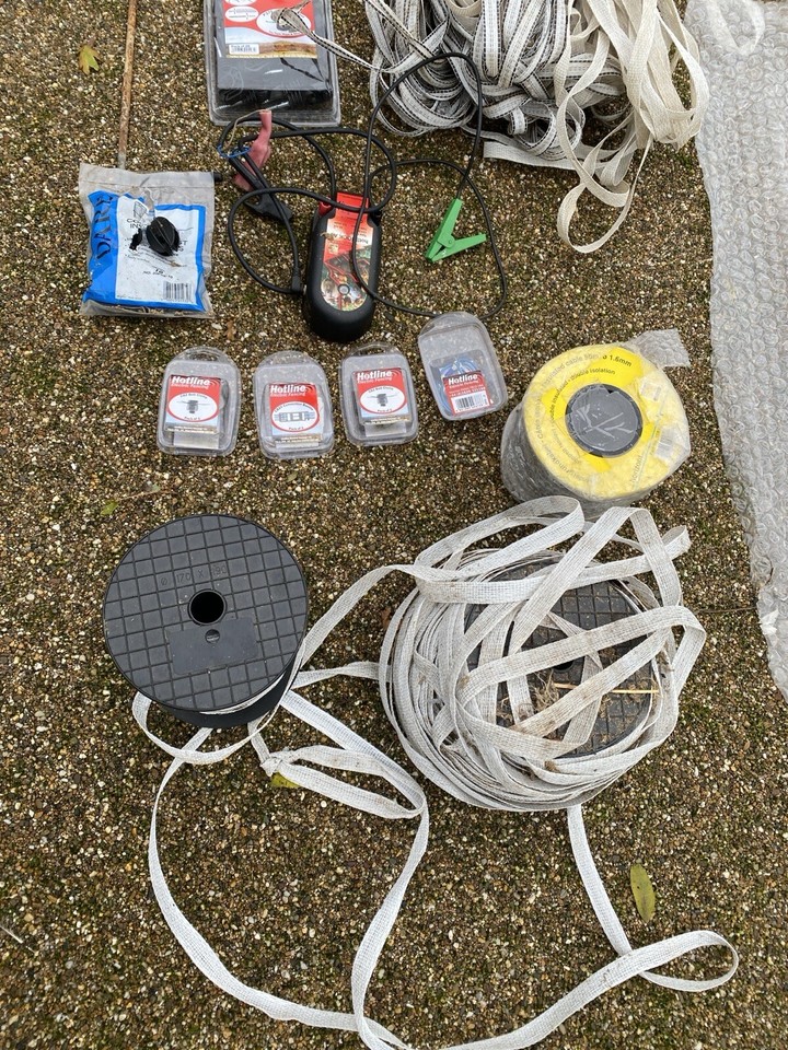 Electric fencing posts, wire and Energiser eBay