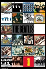The Beatles - Album Covers Poster 24x36